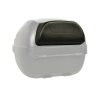 GIVI E300N Top Case Backrest - Premium Polyurethane Passenger Support (Black)