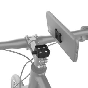 Oxford CLIQR Stem Cap Mount - Universal Motorcycle Phone & GPS Holder with Quick Release System