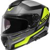 SCHUBERTH S3 Daytona Yellow Full Face Motorcycle Helmet - ECE 22.06 Certified with Bluetooth Technology